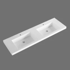 ABS LESS Gloss White Double Bowl Freestanding Vanity 1500mm -Home Furnishings Store 0011 Volvo 1500D DOUBLE BOWL 1 09ba9dc8 ca00 4146 b9b3 0fda40dbb341