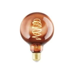 EGLO Bulb 4W E27 2000K Dim Led G95 Cop Vap