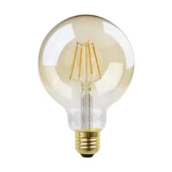 EGLO Bulb E27 4.5W E27 2200K Step-Dim Led G95 Amb