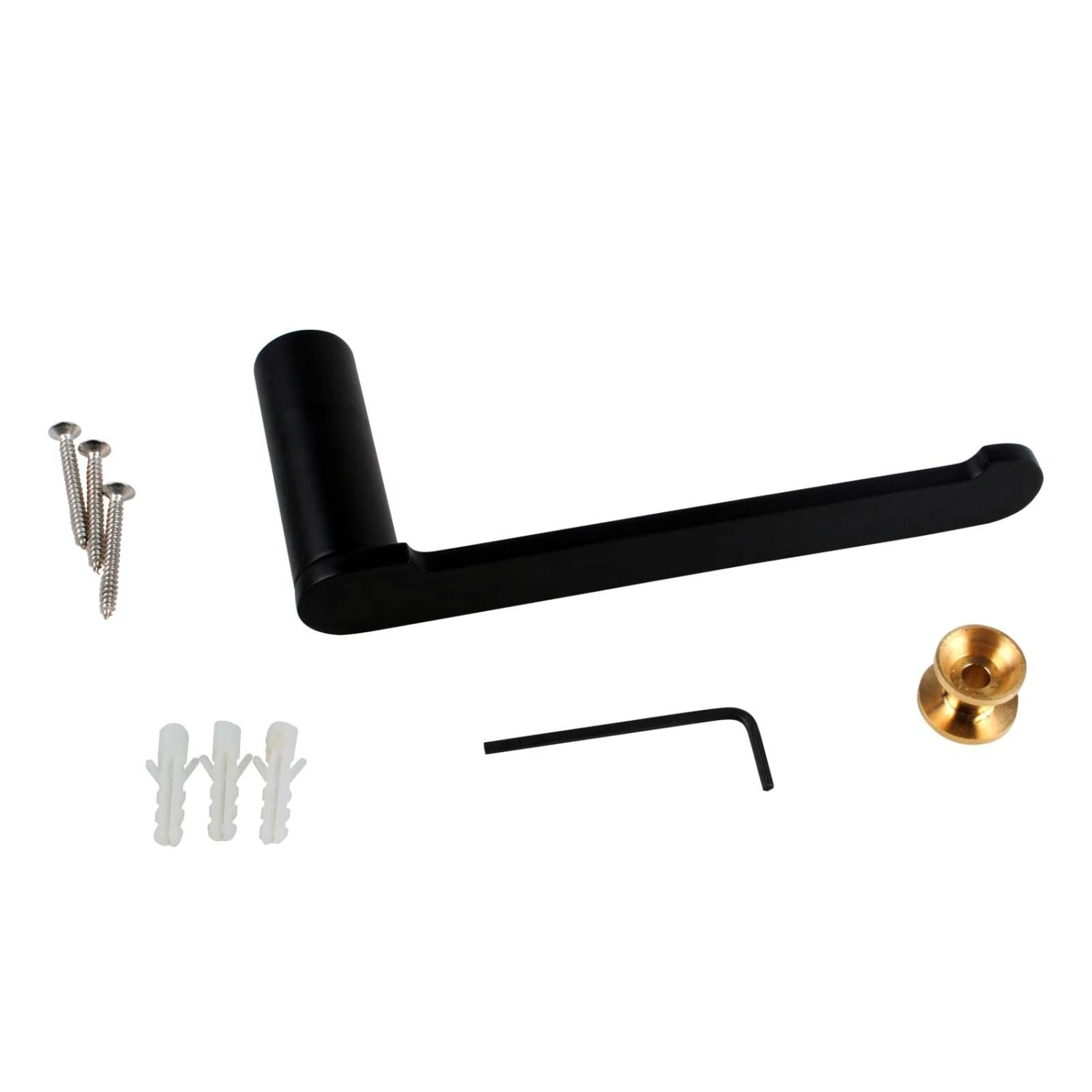 RUSHY Black Toilet Paper Holder 4 RUSHY Black Toilet Paper Holder - Image 2