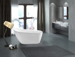 ROMANO Freestanding Bathtub Non-overflow 1700mm/1500mm -Home Furnishings Store 15 1500 Photo4