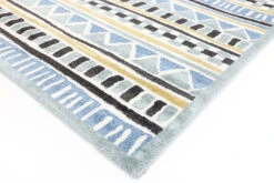 Piccolo Blue And Yellow Tribal Kids Rug -Home Furnishings Store 15922 460 3