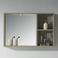MIDI Series 90cm Mirror With Shelf