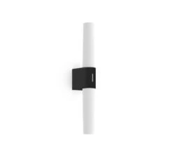 Nordlux Helva Double Basic | Wall Light | White | Black -Home Furnishings Store 2015311003 1