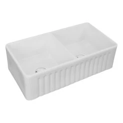 Poseidon Fremantle Ceramic Kitchen Sink 760/845 (Double Bowl) -Home Furnishings Store 20191104111142