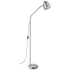 EGLO Floor Light Lara 1 Steel Satin Nickel