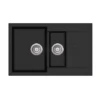ALEKSANDER Double Bowls 800X500X200MM GRANITE Kitchen Sink