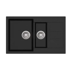 ALEKSANDER Double Bowls 800X500X200MM GRANITE Kitchen Sink