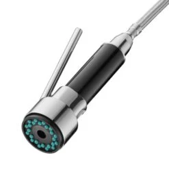 AQU Spring Chrome Commercial Double Spout Kitchen Sink Mixer Tap -Home Furnishings Store 30