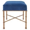 Clara Stool - Blue Velvet 1 Clara Stool - Blue Velvet -Home Furnishings Store 30938 1