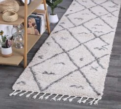 Kasbah Mizzie Tribal Cream Grey Rug -Home Furnishings Store 31528 695 R 2