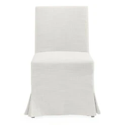 Brighton Slip Cover Dining Chair - White Linen -Home Furnishings Store 32369 3