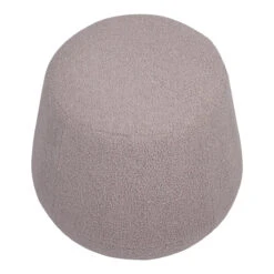 Snug Stool - Lilac Grey Sherpa -Home Furnishings Store 32871 2