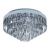 EGLO Ceiling Light VALPARAISO1 89 Crystal Chrome -Home Furnishings Store 39489