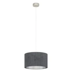 EGLO Pendant Light TAMARESCO 74N Velvet Grey
