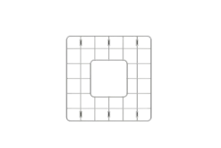 CUISINE Fireclay Insert Kitchen Sink 460mm X 460mm (Matte Black) 15 CUISINE Fireclay Insert Kitchen Sink 460mm X 460mm (Matte Black) -Home Furnishings Store 6 c50514e3 34a8 4720 b906 bfe0db6634c5