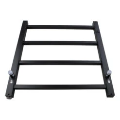 Square Matte Black Electric Heated Towel Rack 4 Bars -Home Furnishings Store 8 800x800 1
