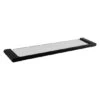 AU Black Glass Shelf -Home Furnishings Store 8014black