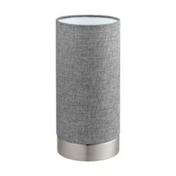 EGLO Table Light PASTERI 75 Fabric Grey