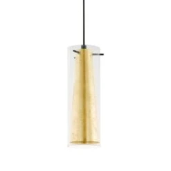 EGLO PINTO GOLD Pendant Light 51 Glass Gold 11 EGLO PINTO GOLD Pendant Light 51 Glass Gold -Home Furnishings Store 97651 106 0001