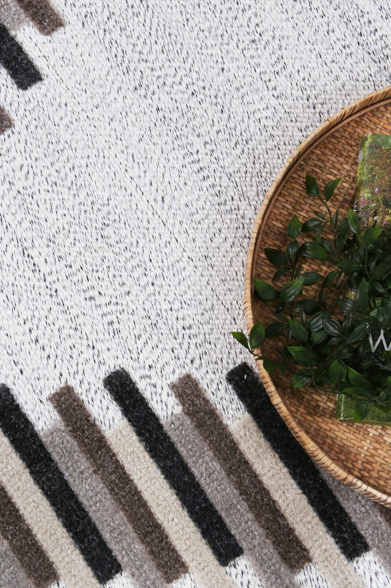 Nefeli Beige Cream Diamond Rug 8 Nefeli Beige Cream Diamond Rug - Image 6