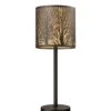 AUTUMN: Round Aged Bronze With Amber Lining Table Lamp 2 AUTUMN: Round Aged Bronze With Amber Lining Table Lamp -Home Furnishings Store AUTUMN04TL 20210504