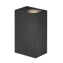 Nordlux Asbol Kubi | Wall Light | Black