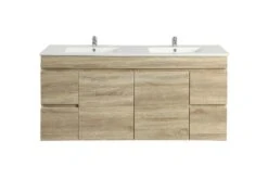 Poseidon BERGE MDF Wall Hung Vanity 1490mm (Single/Double Bowl) -Home Furnishings Store B154WOWH