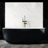 SAPPHIRE BLACK Freestanding Bathtub Non-overflow 1650mm -Home Furnishings Store BB11672B 5