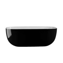 SAPPHIRE BLACK Freestanding Bathtub Non-overflow 1650mm -Home Furnishings Store BB11672B photo1 1
