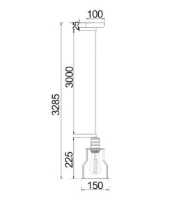 BLACKBAND: Industrial Black Angled Bird Cage Pendant Light -Home Furnishings Store BLACKBAND2 LINE withoutmm 20210726