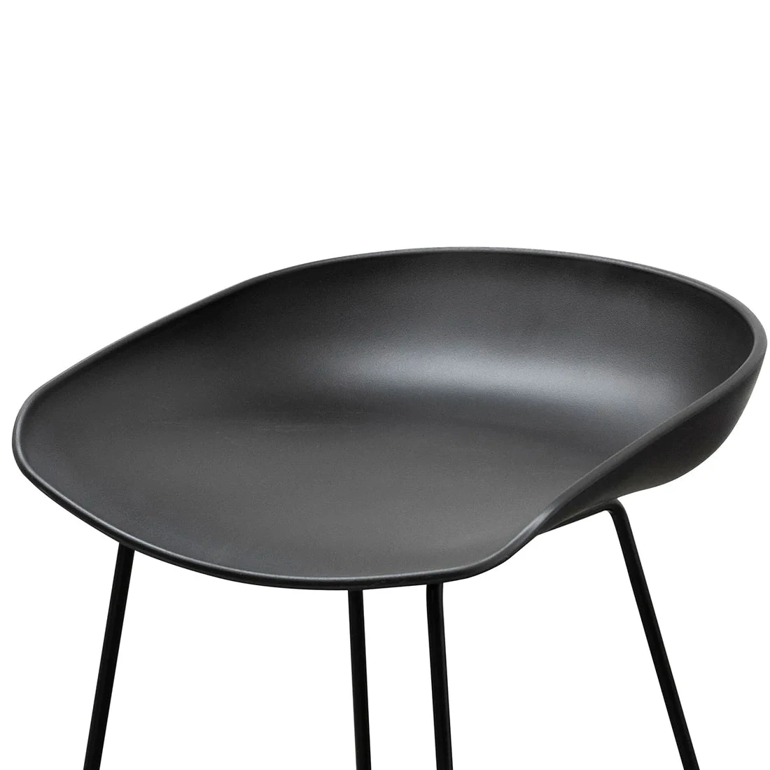 Calibre CBS2006-SD 65cm Bar Stool - Black Seat With Black Frame 11 Calibre CBS2006-SD 65cm Bar Stool - Black Seat With Black Frame - Image 9