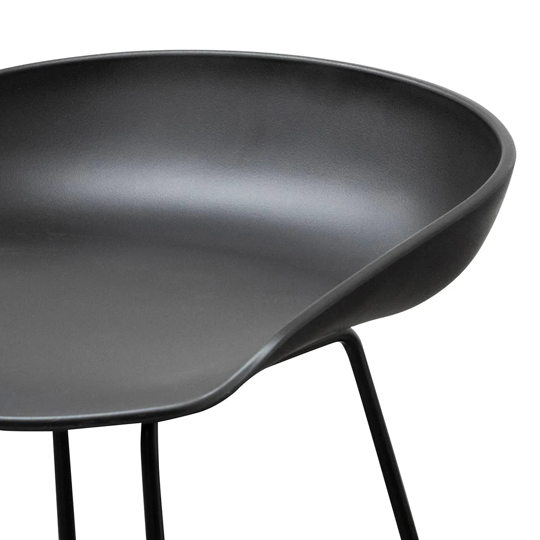 Calibre CBS2006-SD 65cm Bar Stool - Black Seat With Black Frame 9 Calibre CBS2006-SD 65cm Bar Stool - Black Seat With Black Frame - Image 7