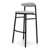 Calibre CBS6919-SD 75cm Fabric Bar Stool - Silver Grey And Black Legs -Home Furnishings Store BS6919 SD65cmFabricBarStool SilverGreyandBlackLegs 3 1100x 211891d3 6614 4a78 a76b 87c48a94292a