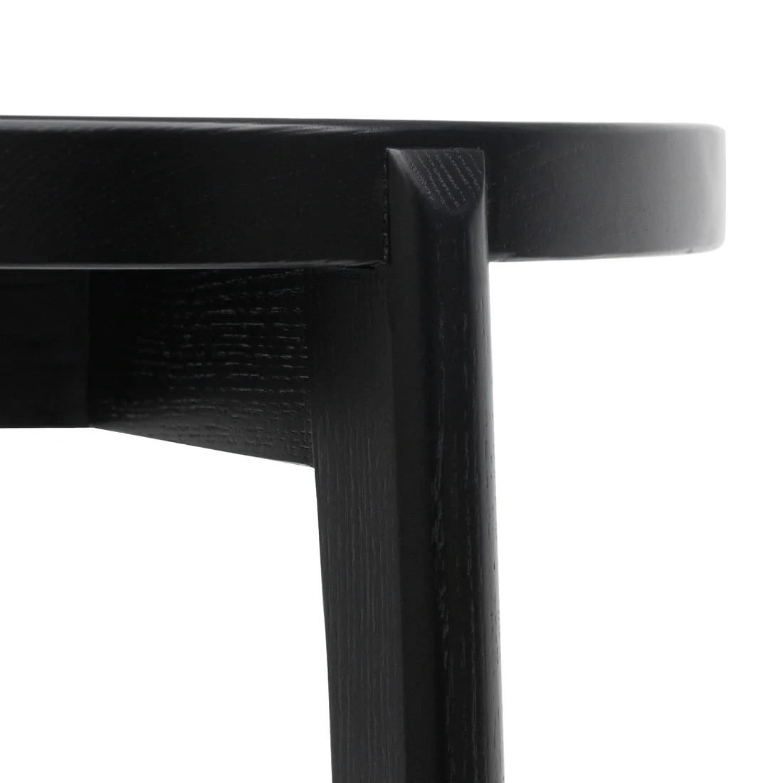 Calibre CBS8163-SU 65cm Solid Wood Bar Stool - Full Black 7 Calibre CBS8163-SU 65cm Solid Wood Bar Stool - Full Black - Image 5