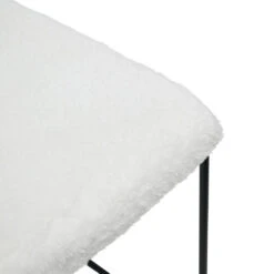Calibre CBS8164-SU 65cm Bar Stool - White Synthetic Wool -Home Furnishings Store BS8164 SU65cmBarStool WhiteSyntheticWool 4 1100x 4a30f140 8a7d 4c3a ae2c 2543131bd849