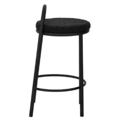 Calibre CBS8172-FH 63cm Bar Stool - Black Boucle (Set Of 2) -Home Furnishings Store BS8172 FH 5 1100x b8f26010 3922 4013 a48f 6b260e1589ae