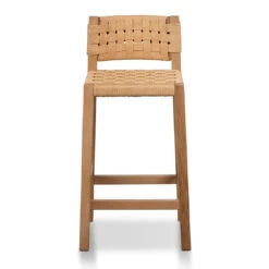 Calibre CBS8212-OW Rattan Bar Stool - Natural