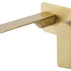 Bateau Wall Mixer With Outlet (Brushed Gold) -Home Furnishings Store BTWS1 BG