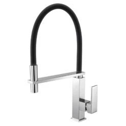 AQU Kitchen Sink Mixer Tap Brushed Nickle