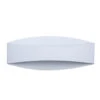 CANNES: LED Interior Matte White Curved Up/Down Wall Light