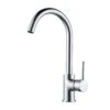 AQU Round Chrome Standard Kitchen Sink Mixer Tap -Home Furnishings Store CH1026.KM01
