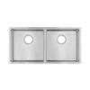 Double Bowl Handmade 304 Stainless Steel Sink 865x440mm -Home Furnishings Store CH8644R.KS01