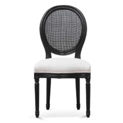 Calibre CDC6809-CH Dining Chair - Sand White (Set Of 2)