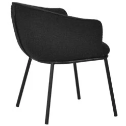 Calibre CDC8167-FH Dining Chair - Black Boucle -Home Furnishings Store DC8167 FH 5 1100x 6e8c35a1 cf7c 4c99 8115 d522c5cbb469