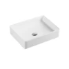 ETNA Rectangle Counter Top Basin Matte White 470x360mm -Home Furnishings Store ET 78 MW01