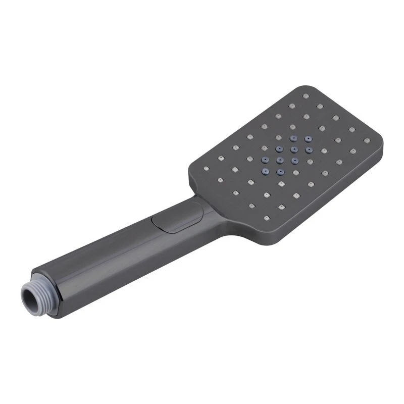 AQU Square Gunmetal Grey 3 Functions ABS Rainfall Hand Held Shower Head 3 AQU Square Gunmetal Grey 3 Functions ABS Rainfall Hand Held Shower Head