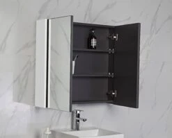 AULIC Bella Shaving Cabinet 750mm -Home Furnishings Store Gloss White min scaled 1