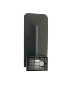 HATHOR: Exterior LED Dark Grey Rectangular Surface Mounted Wall Light IP54 -Home Furnishings Store HATHOR1 BACKPLATE