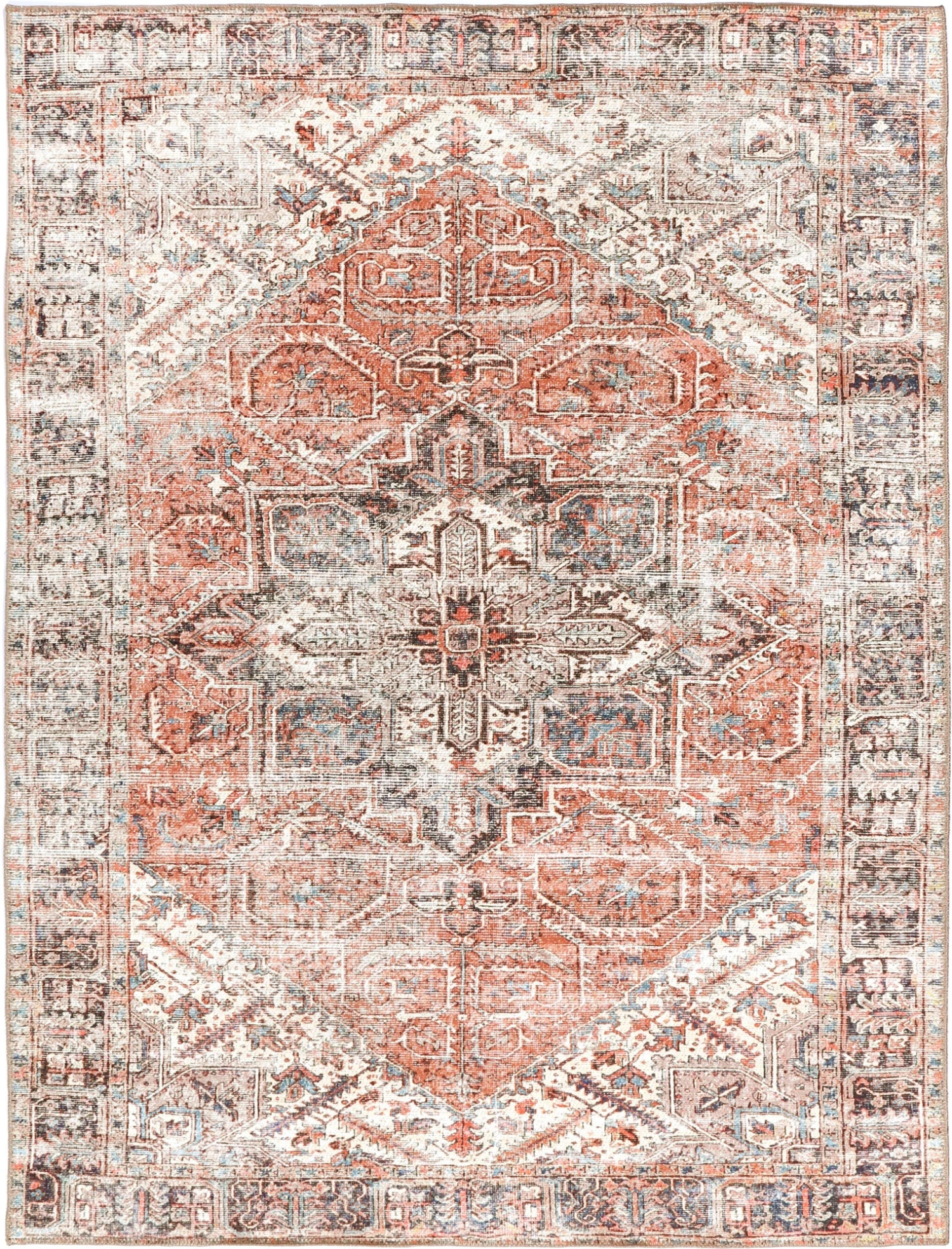 Heritage Jezebel Machine Washable Rug